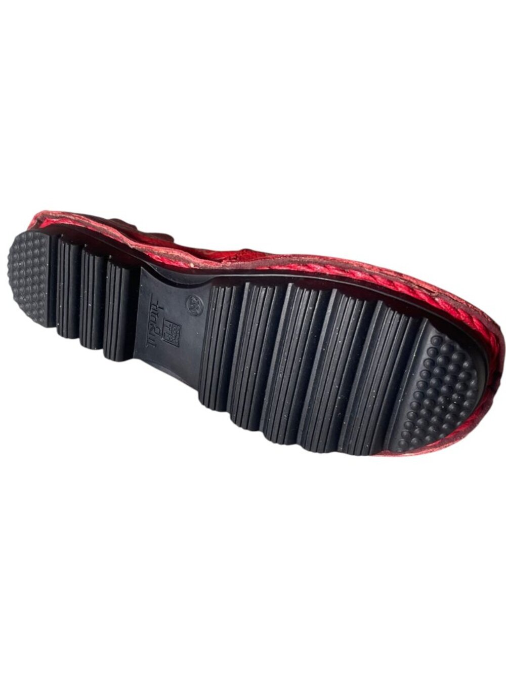 Handmade Floral Stitching Genuine Leather Comfort Slip-On Flats Loafers (8.5-9) - Picture 9 of 9
